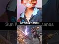 sun wukong vs Thanos #wukong #thanos Night furyaura #bts #edit #shorts #toothless #animation #marvel