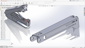 Design a Stapler in Solidworks - Solidworks sheet metal Tutorial (volume 3)