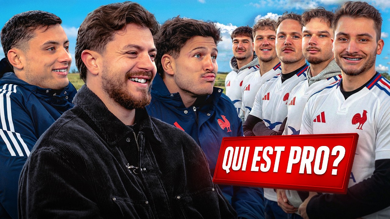 DEVINE LE JOUEUR PRO ! 🏉 (ft. Louis Bielle-Biarrey & Nicolas Depoortère)