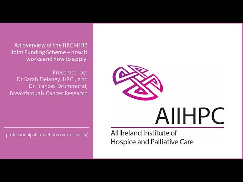 An overview of the HRCI-HRB Joint Funding Scheme 2022 – how it works and how to apply