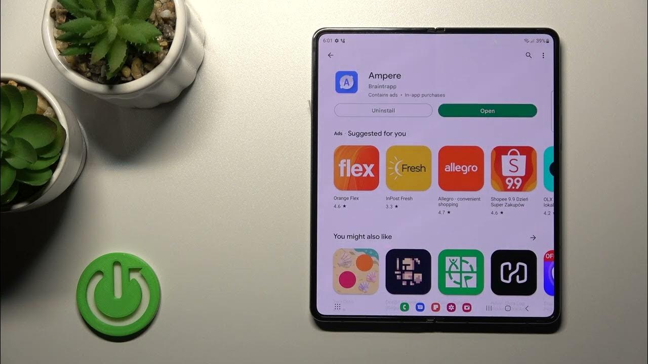 How to Check Battery Temperature in SAMSUNG Galaxy Z Fold 4 Ampere