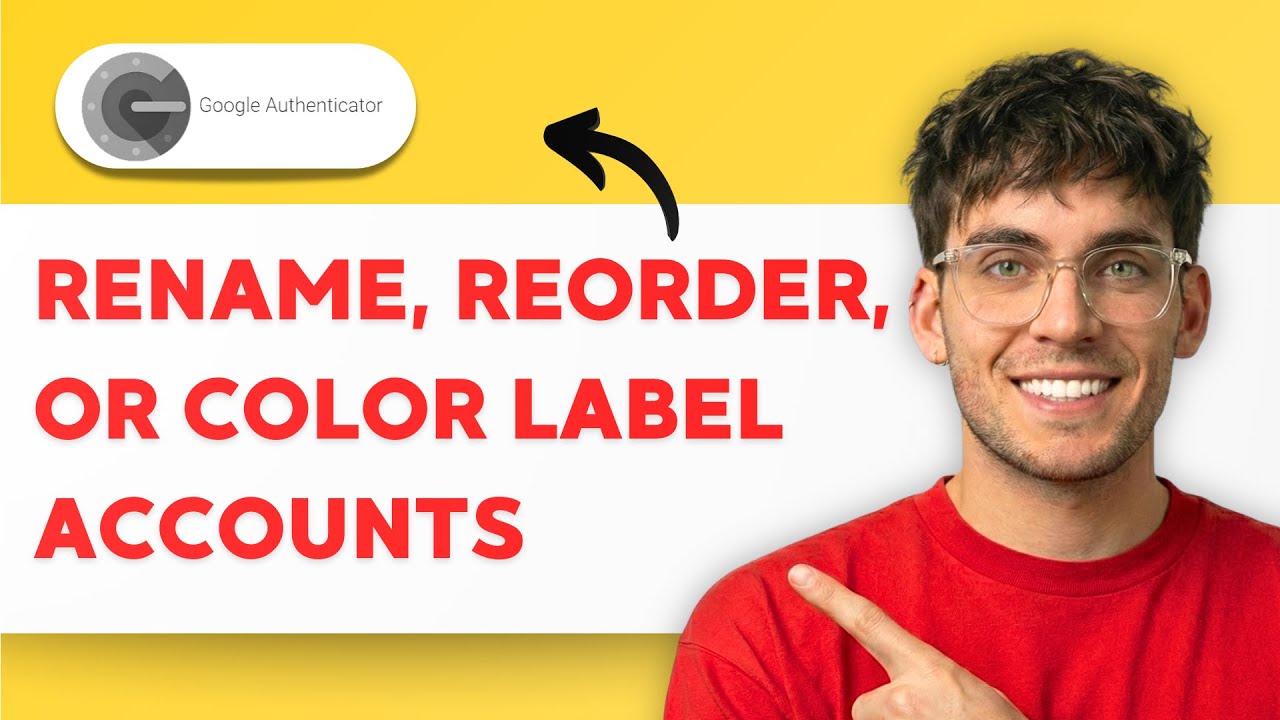Color Code For Rename How to Rename, Reorder, or Color Label Accounts in Google Authenticator ...