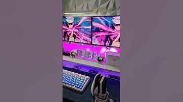 Góc setup nhỏ của mình #xuhướng #decorgaming #desksetup #gamingsetup