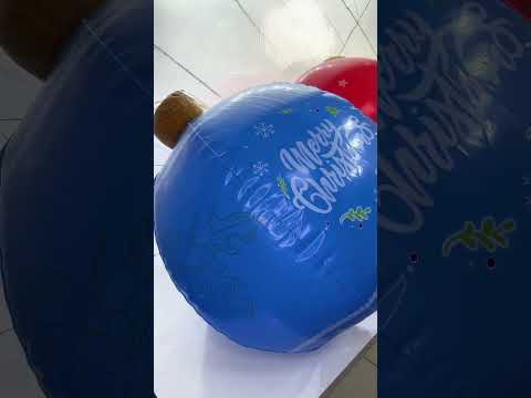 🎬 Video relacionado con bolas inflables de navidad