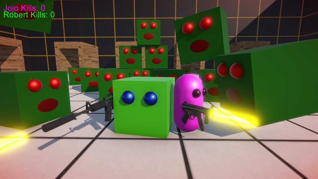 AI Agents vs Zombies: Jojo vs Robert – Epic Gunfight for Survival 🔫🧟‍♂️