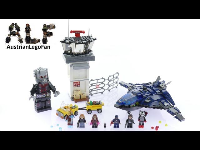 Lego Super Heroes 76051 Super Hero Airport - Lego Speed Build Review - YouTube