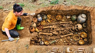 Full video Treasure Hunting: Excavating an Ancient Tomb- A Huge Treasure Buried for 1,000 Years.