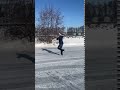 Ice skating on the dutch canals shorts