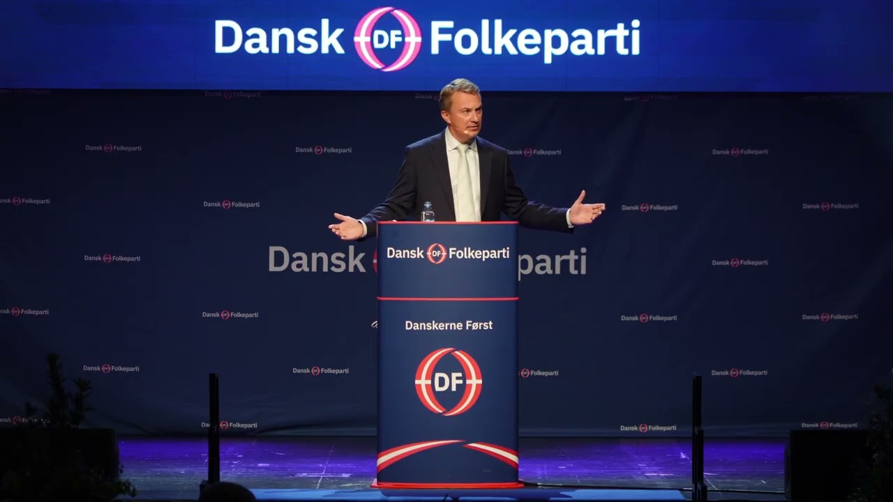 Morten Messerschmidts tale til Dansk Folkepartis Årsmøde 2025
