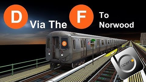 openBVE 60fps [OBND] RP Multiplayer (F to 205 Street) R46 D Train