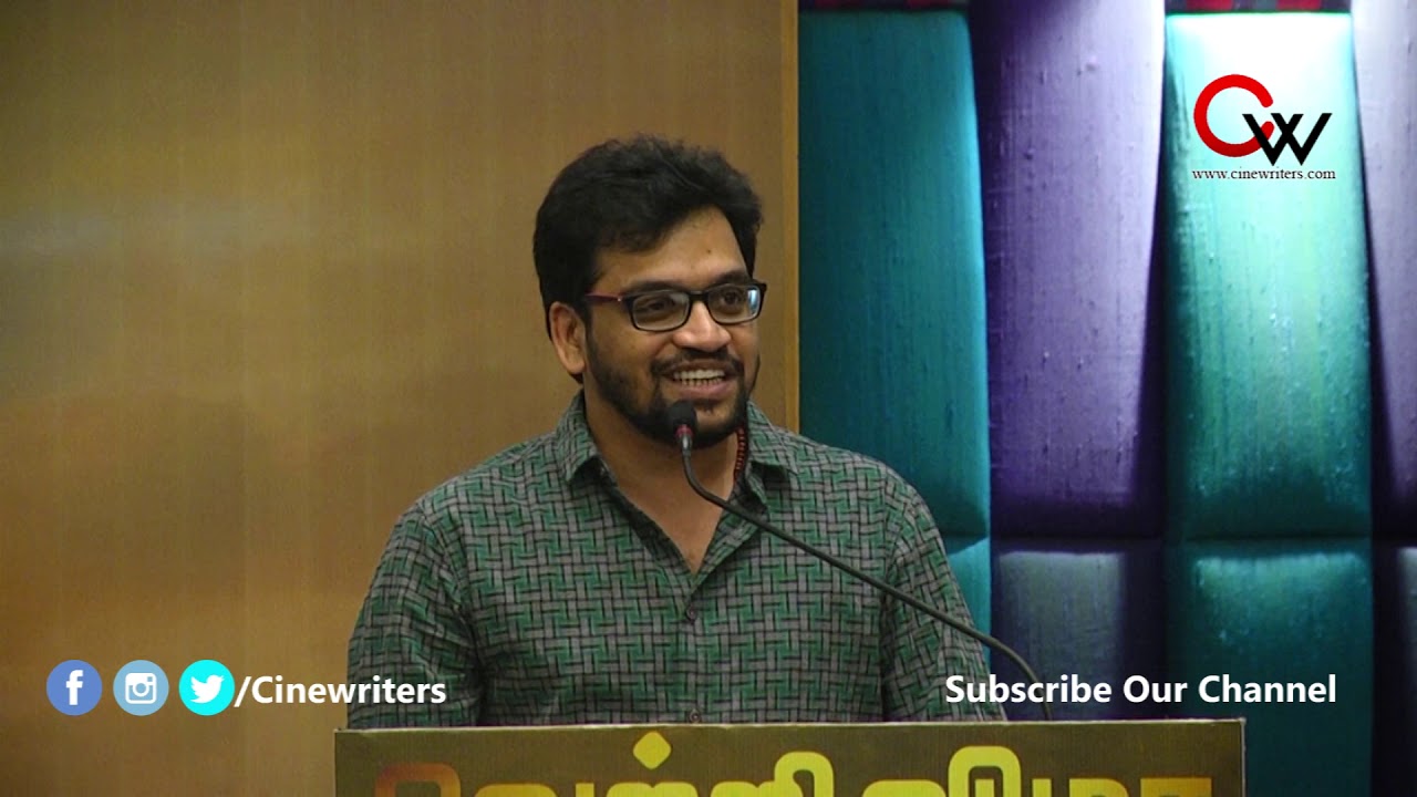 Editor Ruben Speech at Kanaa Success Meet