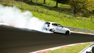 The Best BMW M135i Street Drift Compilation (2.0) / LSD / Straight Pipe Exhaust Sound / HD