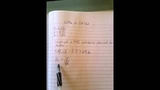 90% Confidence Interval