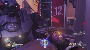 Overwatch (PC) -- Quick Play with Friends - Volskaya Industries Attack - Torbjorn Captures Point A