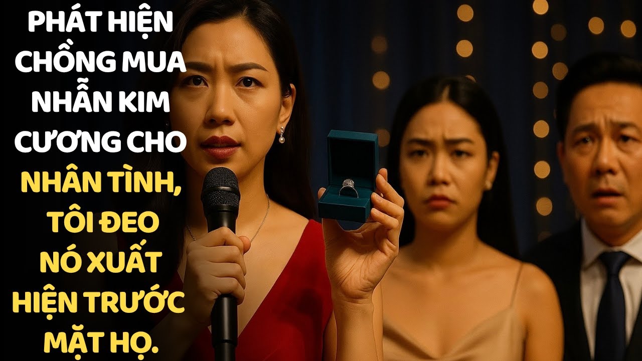 Phát Hiện Chồng Mua Nhẫn Kim Cương Tiền Tỷ Cho Nhân Tình – Tôi Đeo Nó Xuất Hiện Ngay Trước Mặt Họ