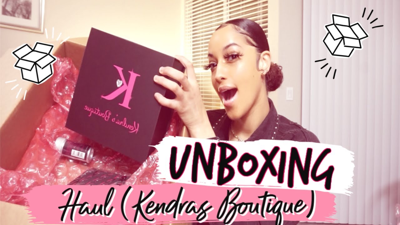 Kendras Boutique ♡ Unboxing Haul YouTube