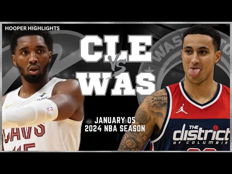 Cleveland Cavaliers vs Washington Wizards Full Game Highlights | Jan 5 | 2024 NBA Season