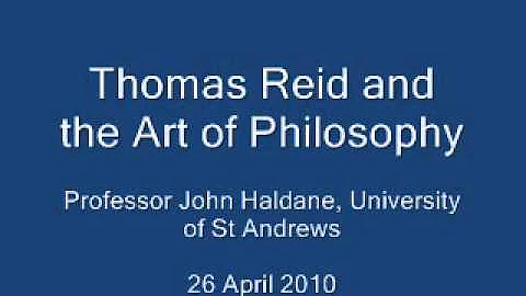 Thomas Reid and the Art of Philosophy