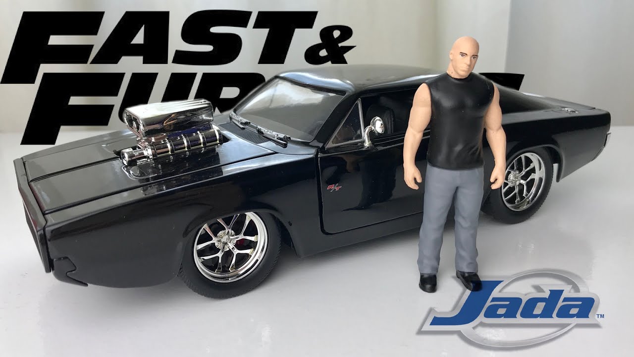 1:24 Dodge Charger R/T & Dom figurine - Fast & Furious - Jada Toys  [Unboxing] - YouTube