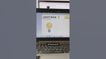 How to Type a Light Bulb 💡 in MS Word | Hidden Unicode Trick #Shorts #asmr