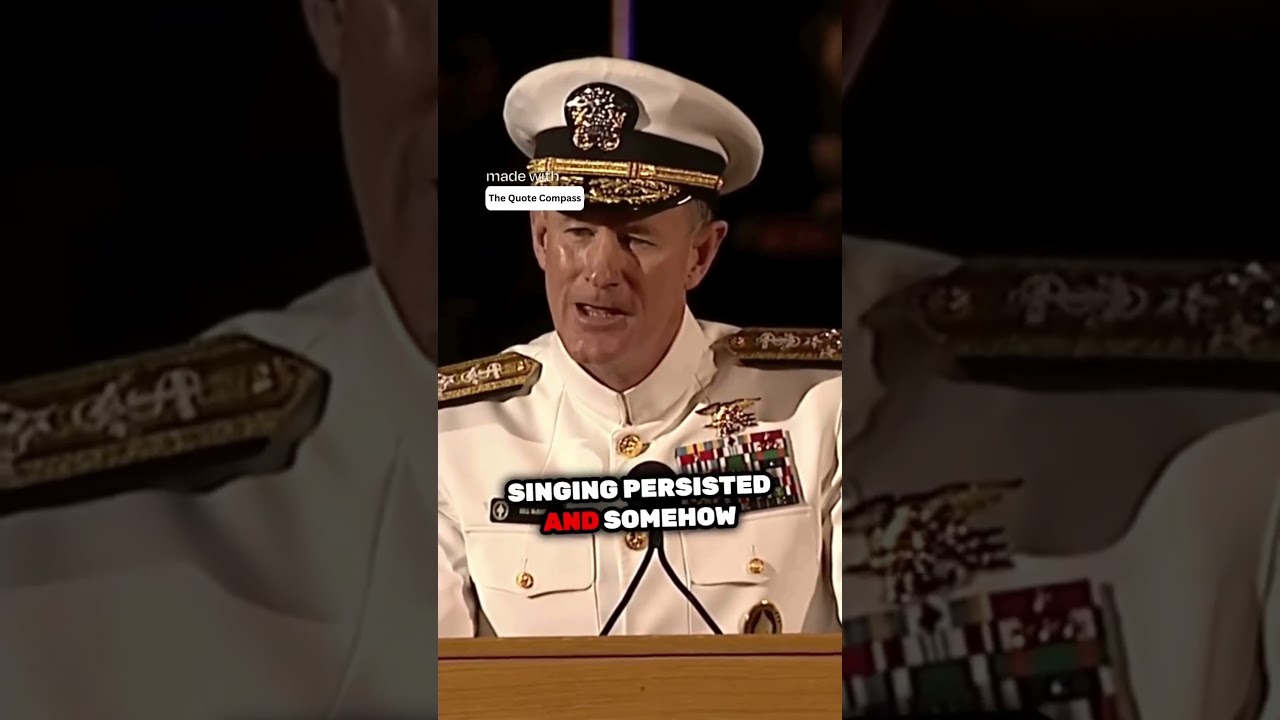 The Power of Hope: Singing Through the Mud | The Quote Compass | William H. McRaven 