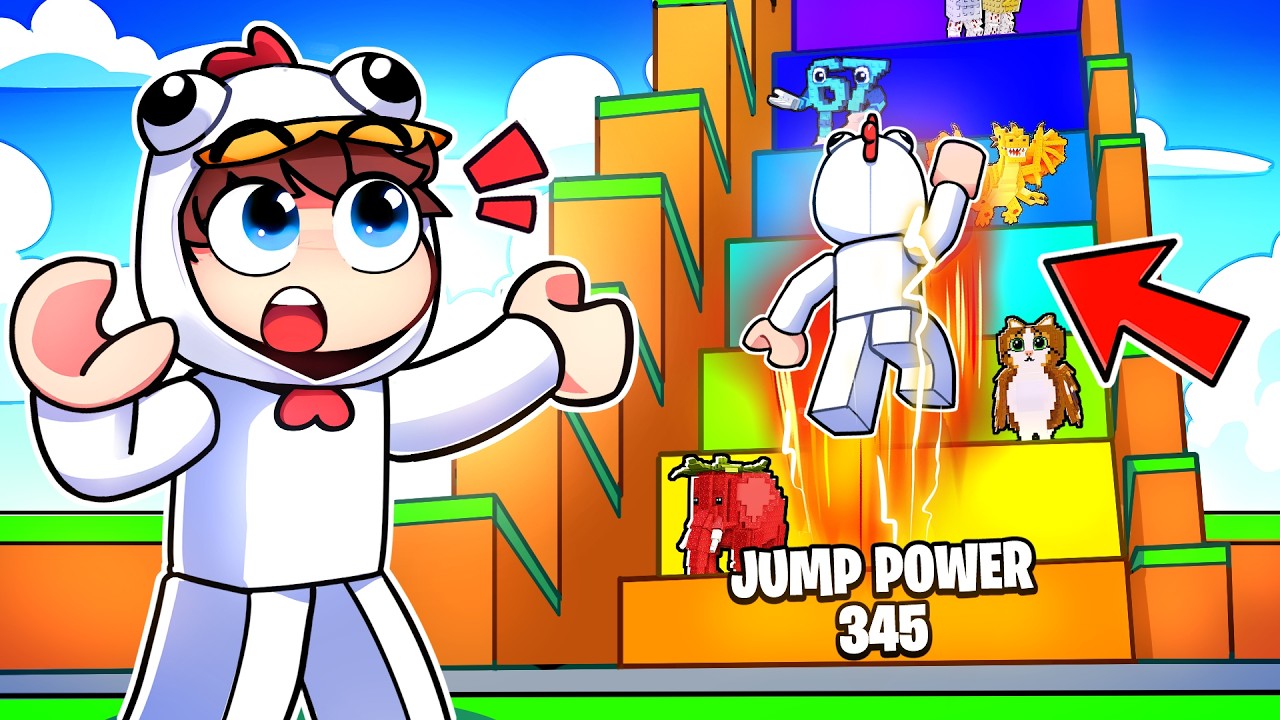 SAUTER le plus HAUT possible pour des BRAINROTS.. (Jump for Brainrots)