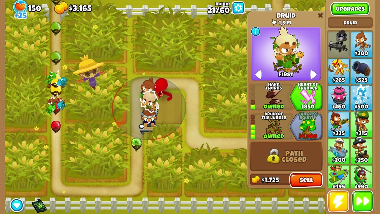 Bloons TD 6 | Cornfield | Medium - Apopalypse Strategy Guide