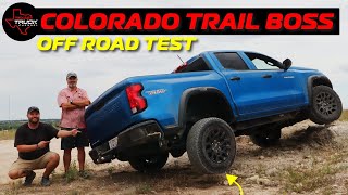 is the new chevrolet colorado trail boss good off road? - ttc hill test