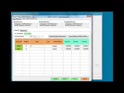 MyriaView 処理手順：データ入力ー表示（CSVファイル）