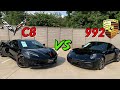 C8 Corvette vs Porsche 992 .. Can America keep up with the Germans?