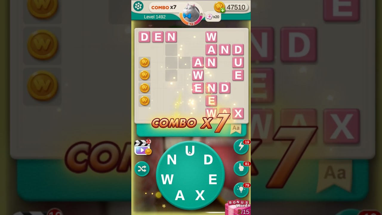 WORD VILLAS level 1492