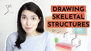 How to draw SKELETAL STRUCTURES or BOND LINE STRUCTURES - Organic Chemistry Basics
