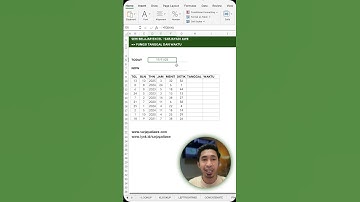 FUNGSI TANGGAL DAN WAKTU EXCEL #aplikasiexcel #excel #googlesheets #excelakuntansi #exceltips