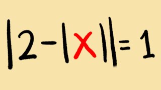 an SAT double absolute value equation