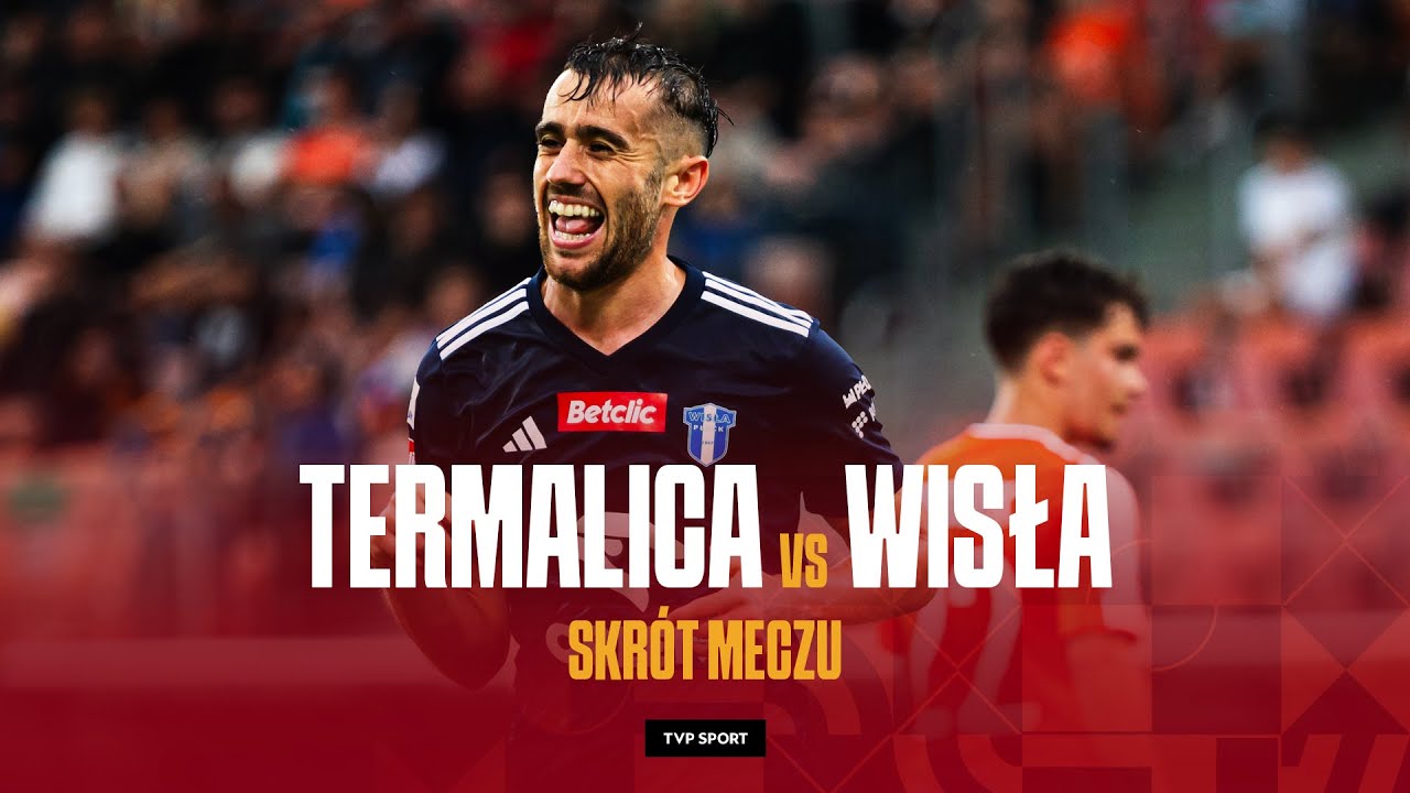 1. LIGA: BRUK-BET TERMALICA - WISŁA PŁOCK, SZEŚĆ GOLI I KACPER KARASEK SHOW! | SKRÓT | SEZON 2024/25