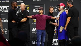 UFC 296: Pre-Fight Press Conference Highlights