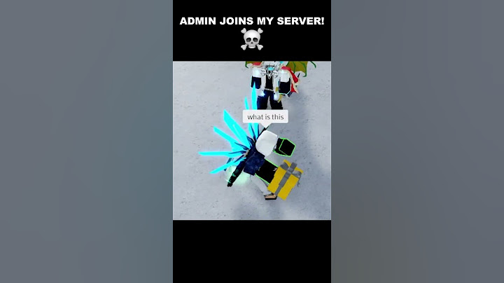 ADMIN JUST JOINED MY SERVER #roblox #bloxfruits #shorts