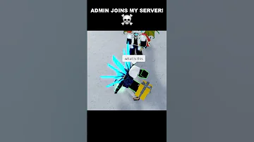 ADMIN JUST JOINED MY SERVER Roblox Bloxfruits Shorts 