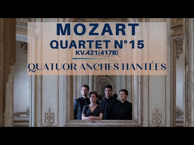 Mozart - Quatuor à cordes n°15: 3e mvt-arrgt clarinettes : Quatuor Anches Hantées