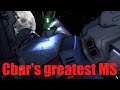Sazabi in it's natural habitat, space! - mobile suit Gundam battle operation 2