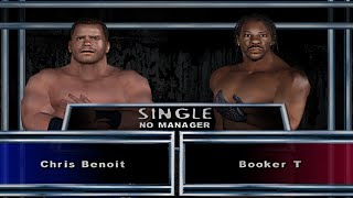 WWE SD! HCTP: Single - Chris Benoit vs Booker T!