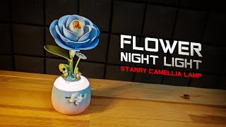 Famous ROKR Starry Camellia Lamp Unboxing-Build-Review | DIY Flower Night Light AF01S Robotime Net Worth