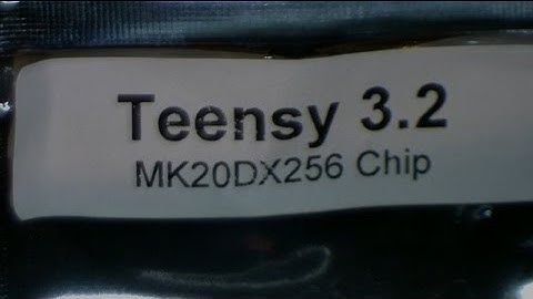 Teensy 3.2 - Not your grandfather