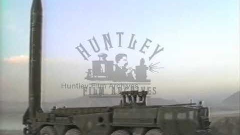 Scud Missile Test in Afghanistan, 1980s - Archive Film 1072393