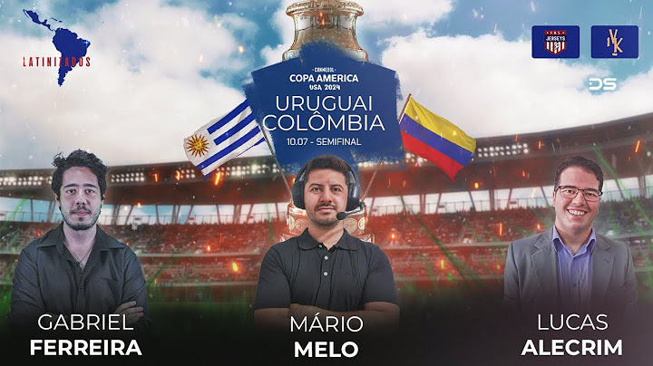 URUGUAI 0x1 COLÔMBIA (NARRAÇÃO 10/07/24)
