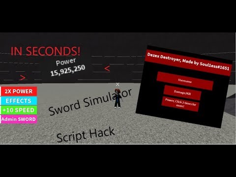 Sword Simulator Script Hack Roblox Youtube