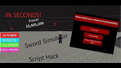 Sword Simulator | Script Hack (Roblox)