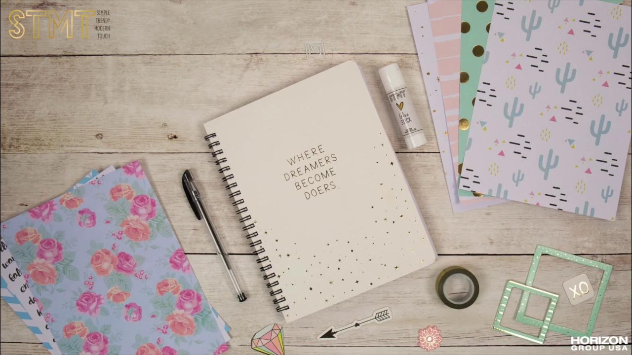 Give Your Journal Life with the STMT DIY Journaling Kit