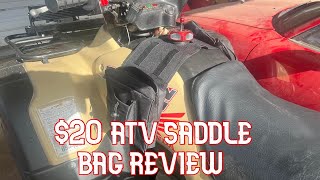 Is a $20 atv saddle tank bag any good?