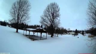 FPV in cold weather with Mรถbius Camera Flight Test